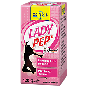 Lady Pep - Energizing Herbs & Vitamins (120 Vegetarian Capsules)
