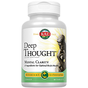 Deep Thought with Acetyl L-Carnitine & Phosphatidylserine (60 Tablets)