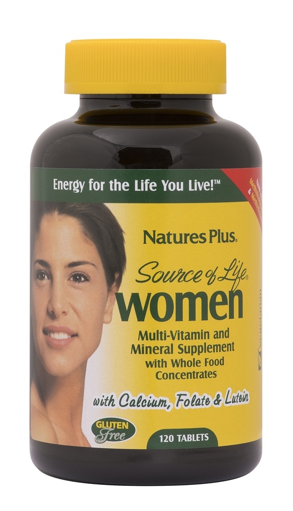 Natures Plus - Source of Life Women Multi-Vitamin & Mineral - 120 Tablet(s)