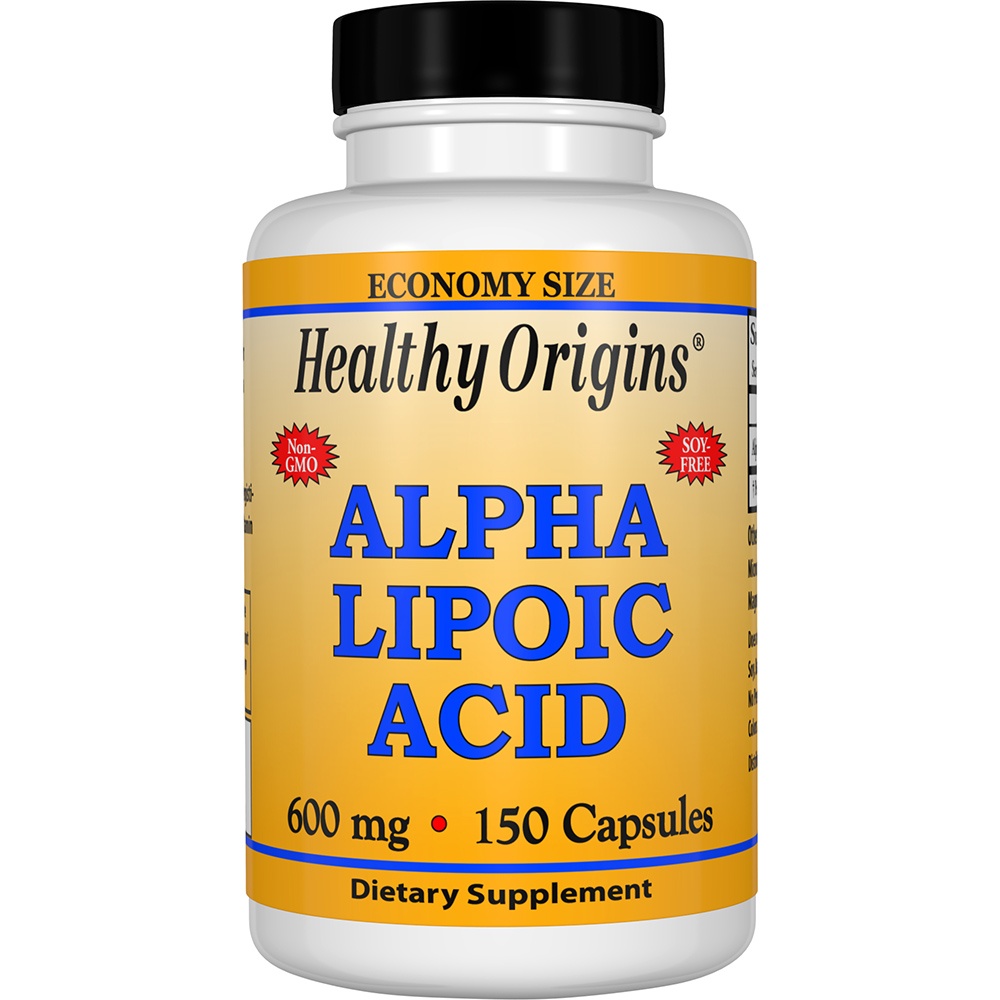 Healthy Origins - Alpha Lipoic Acid 600 mg. - 150 Capsules