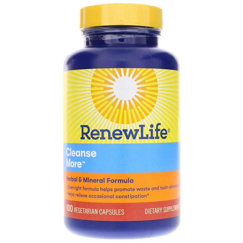 Renew Life Cleanse More 100 Veg Capsules