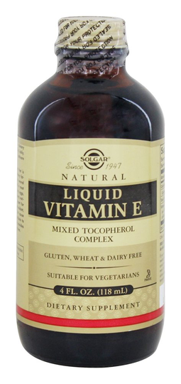 Solgar - Liquid Vitamin E 20000 IU - 4 fl. oz.