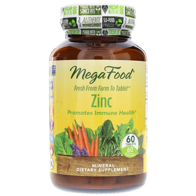 Megafood Zinc 60 Tablets