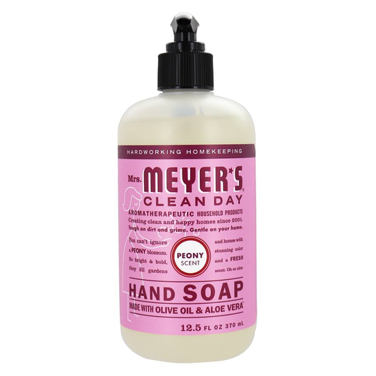 Mrs. Meyer's - Clean Day Liquid Hand Soap Peony - 12.5 fl. oz.