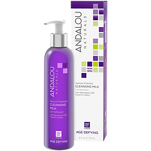 Apricot Probiotic Cleansing Milk for Dry, Sensitive Skin - Age Defying (6 Fluid Ounces)
