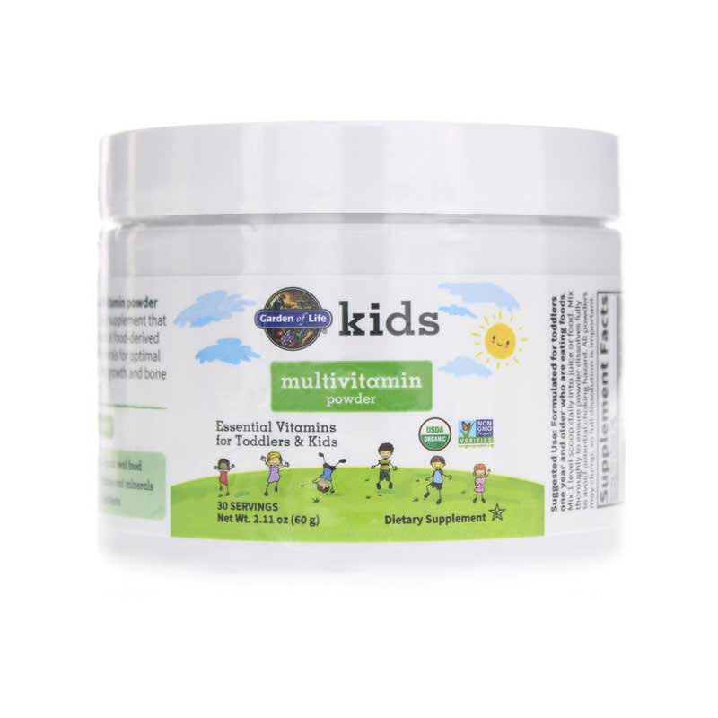 Garden of Life Kids Multivitamin Powder 2.11 Oz
