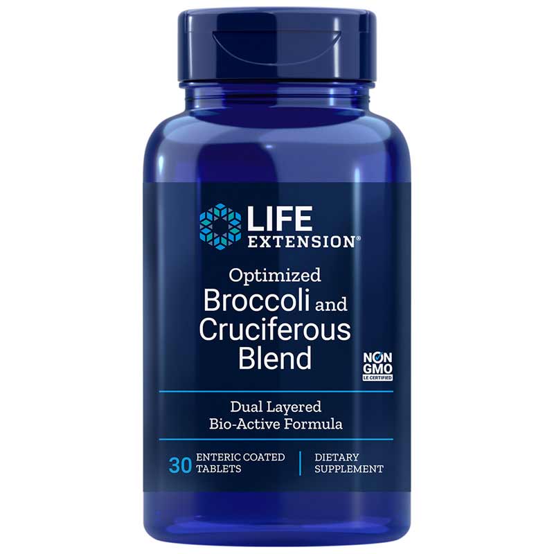 Life Extension Optimized Broccoli & Cruciferous Blend 30 Tablets