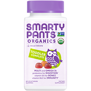 Organic Gummy Multivitamin for Toddler Complete Mixed Berry (60 Vegetarian Gummies)