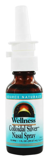 Source Naturals - Wellness Colloidal Silver Nasal Spray 10 Ppm - 1 fl. oz.