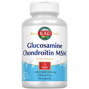 Glucosamine Chondroitin MSM - 1,500 MG / 1,200 MG / 1,500 MG (90 Tablets)