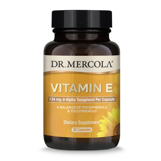 Dr. Mercola - Vitamin E - 30 Capsules