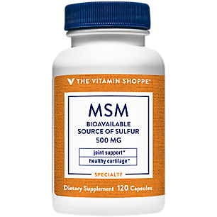 MSM - Joint Support & Healthy Cartilage - 500 MG (120 Capsules)