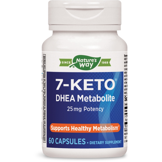 Nature's Way - 7-Keto DHEA Metabolite 25 mg. - 60 Capsules