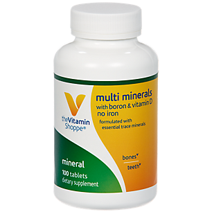 Multi Minerals With Boron & D No Iron