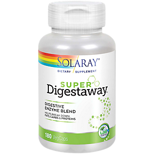 Super Digestaway with Essential Enzymes for Digestion (180 Capsules)