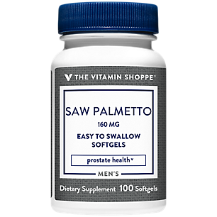 Saw Palmetto Standardized Extract - Prostate Support - 160 MG (100 Easy to Swallow Softgels)