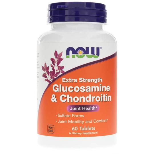 NOW Foods Glucosamine & Chondroitin Extra Strength 60 Tablets