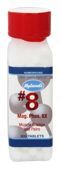 Hylands - Cell Salts 8 Magnesia Phosphorica 6 X - 500 Tablets