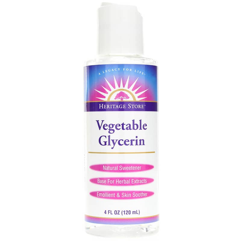 Heritage Store Vegetable Glycerin 4 Oz