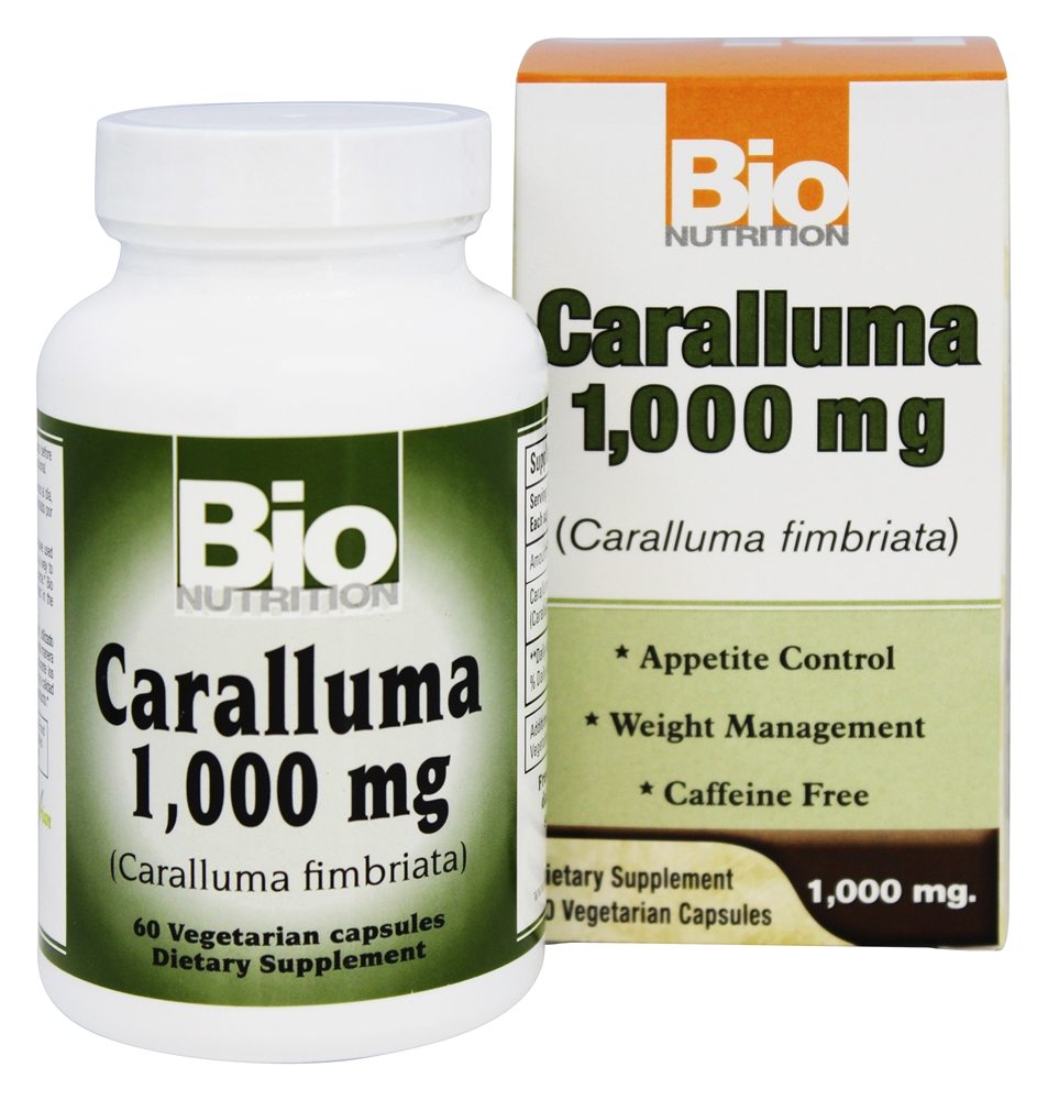Bio Nutrition - Caralluma Appetite Control 1000 mg. - 60 Vegetarian Capsules