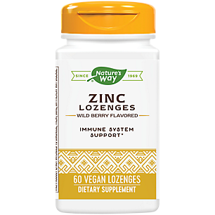 Zinc Lozenges with Echinacea and Vitamin C - Berry (60 Lozenges)