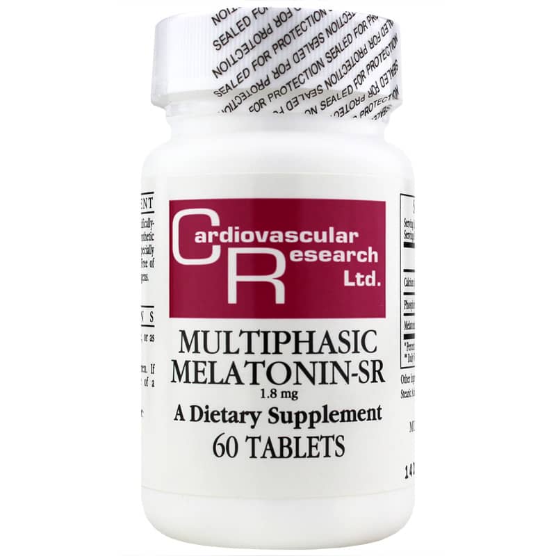 Cardiovascular Research Multiphasic Melatonin-SR 1.8 Mg 60 Tablets