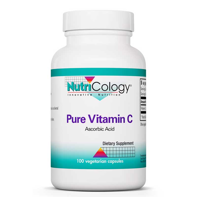 Nutricology Pure Vitamin C 100 Veg Capsules