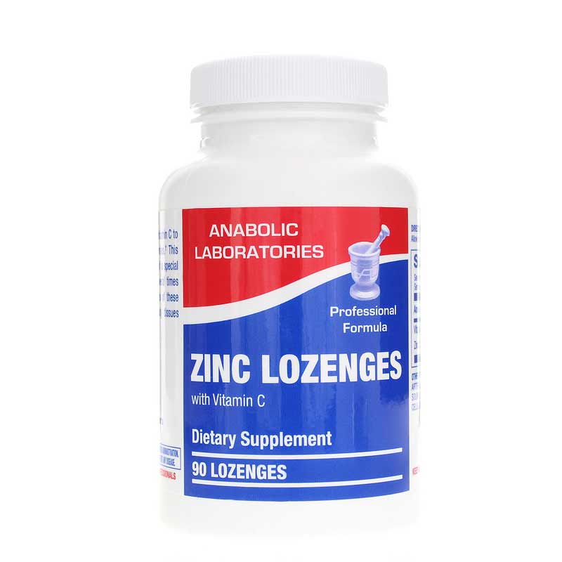Anabolic Laboratories Zinc Lozenges with Vitamin C 90 Lozenges
