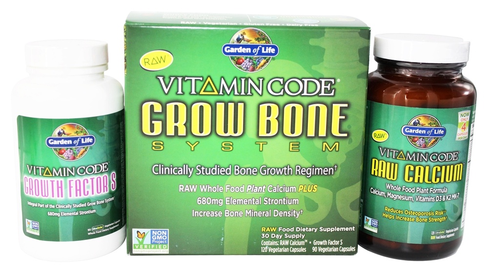 Garden of Life - Vitamin Code Grow Bone System