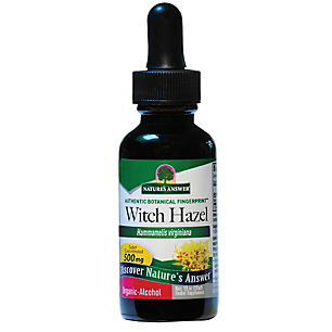 Witch Hazel - Super Concentrated Organic Alcohol - 500 MG Per Serving (1 fl oz)