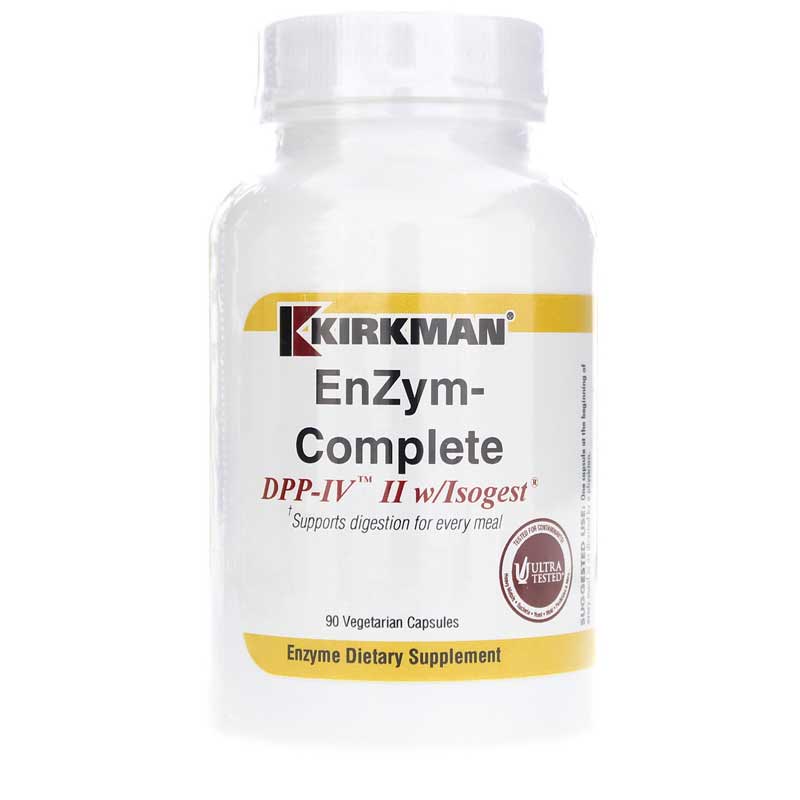 Kirkman EnZym Complete/DPP-IV II w/Isogest 90 Capsules