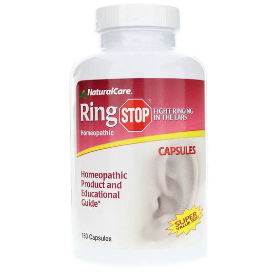 NaturalCare RingStop Capsules Homeopathic 180 Capsules