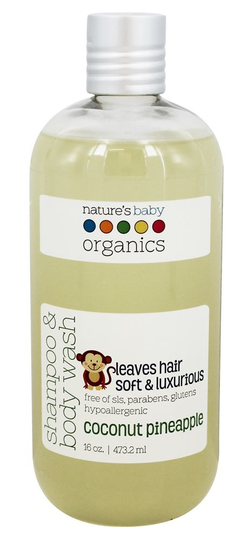Nature's Baby Organics - Shampoo & Body Wash Coconut Pineapple - 16 fl. oz.