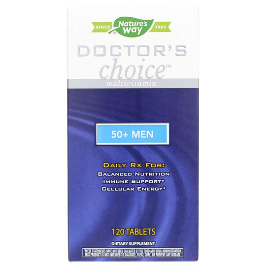 Natures Way Doctor's Choice Multivitamin 50+ Men 120 Tablets