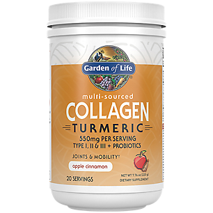 Multi-Sourced Collagen Turmeric Powder - Joints & Mobility - Apple Cinnamon (20 Servings)
