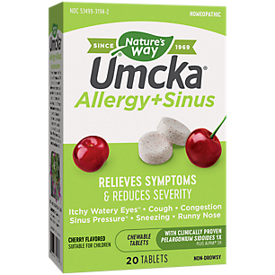 Umcka Allergy & Sinus - Berry (20 Chewable Tablets)