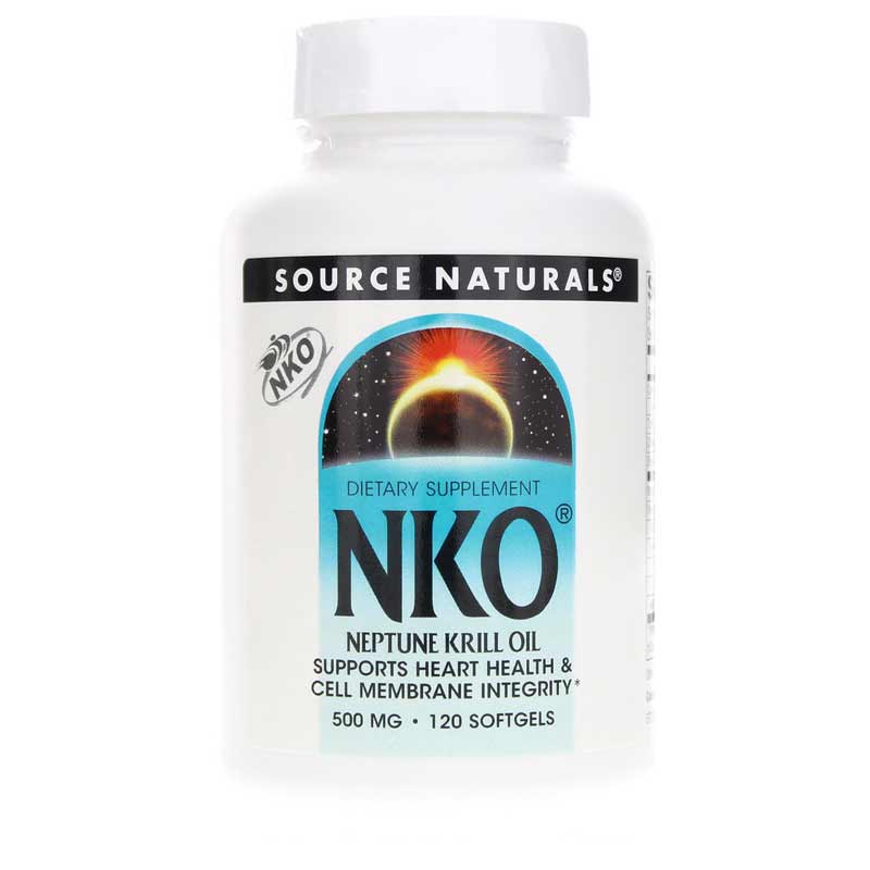 Source Naturals NKO Neptune Krill Oil 500 Mg 120 Softgels
