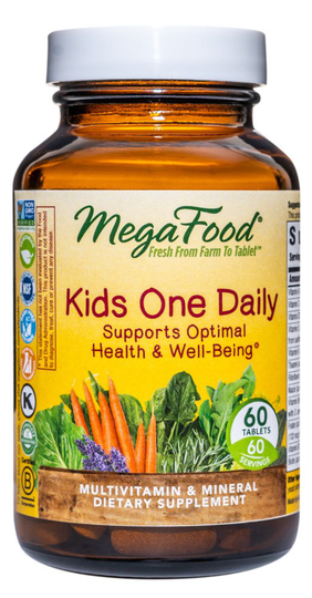 MegaFood - Kid's One Daily Multivitamin - 60 Tablets