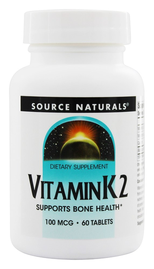 Source Naturals - Vitamin K2 D3 Bone & Heart Health Support - 60 Tablets