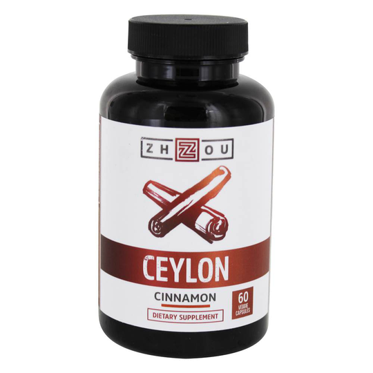 Zhou - Ceylon Cinnamon - 60 Vegetable Capsule(s)