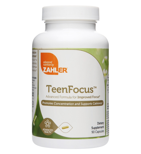Zahler - TeenFocus Advanced Formula - 90 Capsules