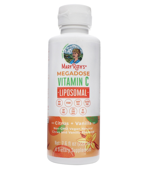 MaryRuth Organics - Megadose Vitamin C Liposomal Liquid Citrus Vanilla - 7.6 fl. oz.