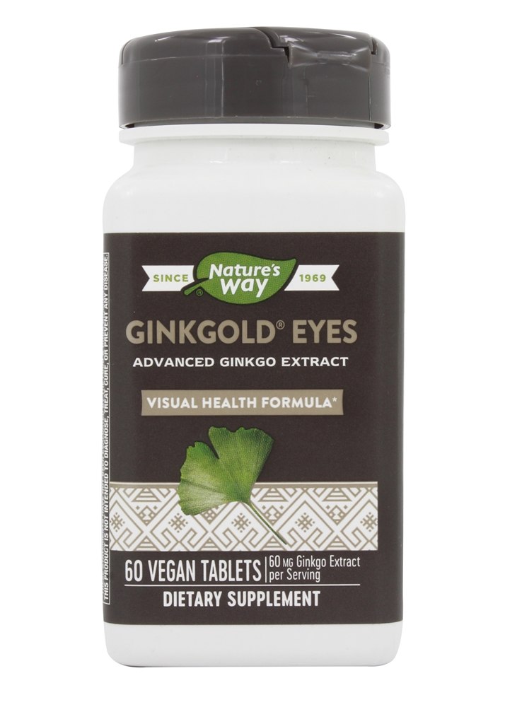 Nature's Way - Ginkgold Eyes - 60 Tablets