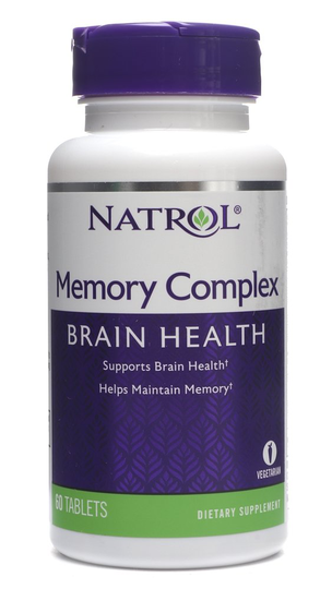 Natrol - Memory Complex for Brain Health - 60 Tablets