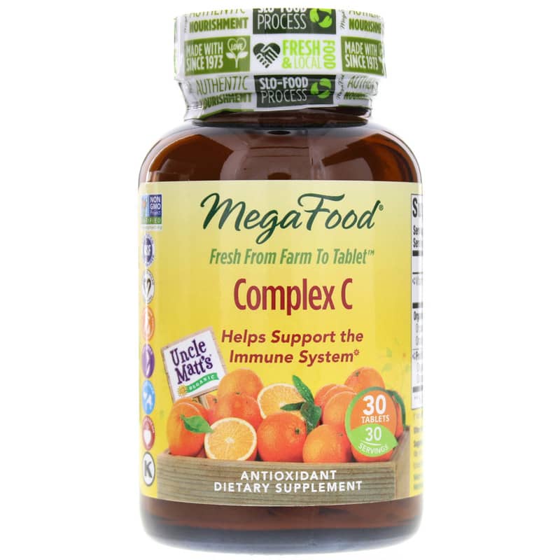 Megafood Complex C 30 Tablets