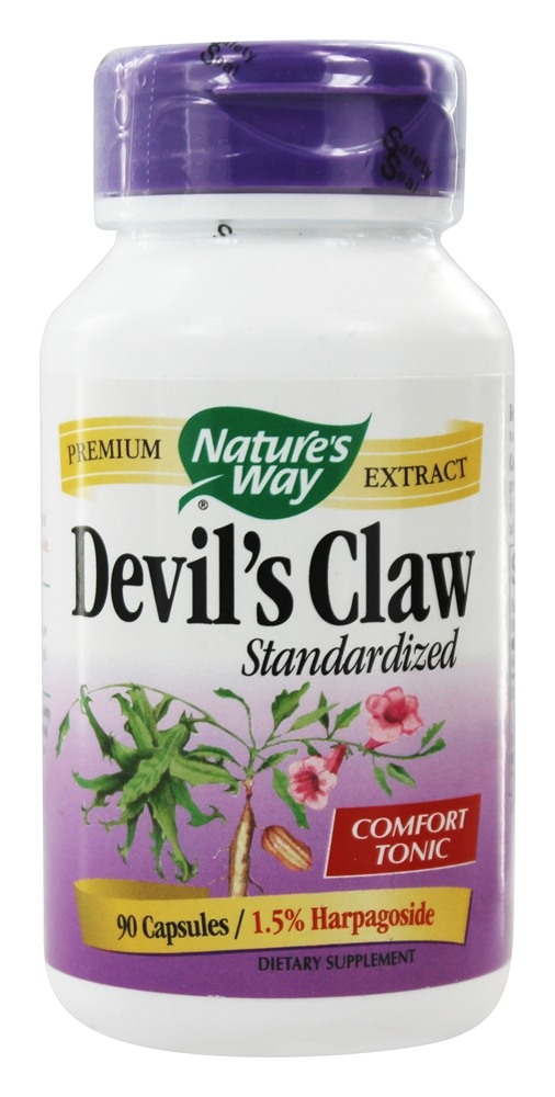 Nature's Way - Standardized Devil's Claw - 90 Capsules
