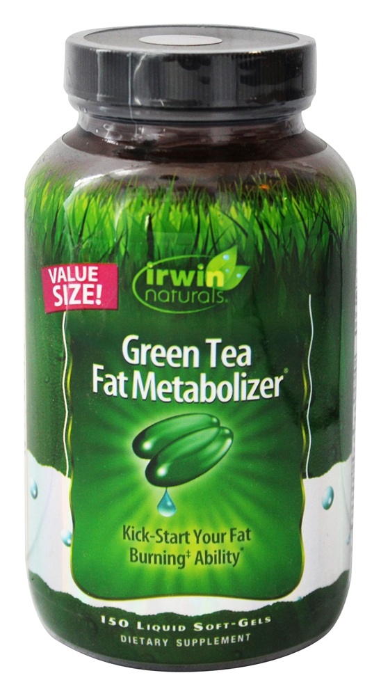 Irwin Naturals - Green Tea Fat Metabolizer - 150 Softgels