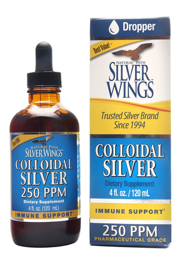 Natural Path Silver Wings - Colloidal Silver 250 Ppm - 4 fl. oz.
