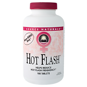 Hot Flash with Non-GMO Soy (180 Tablets)