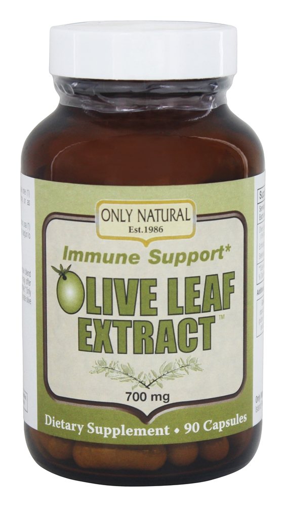 Only Natural - Olive Leaf Extract 700 mg. - 90 Capsules
